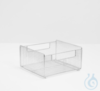 Grid insert basket cubic (WxHxD) 300x120x535 mm, stackable, max. 2 baskets...